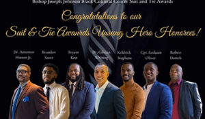 Antentor Hinton, Jr., was awarded the 2021 UnSung Hero Award, Black Cultural Center, Vanderbilt University