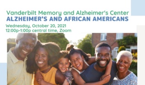 VMAC Alzheimer's and African Americans Lunch & Learn Event October 20