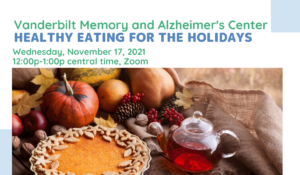 VMAC Lunch & Learn - Healthy Eating For The Holidays